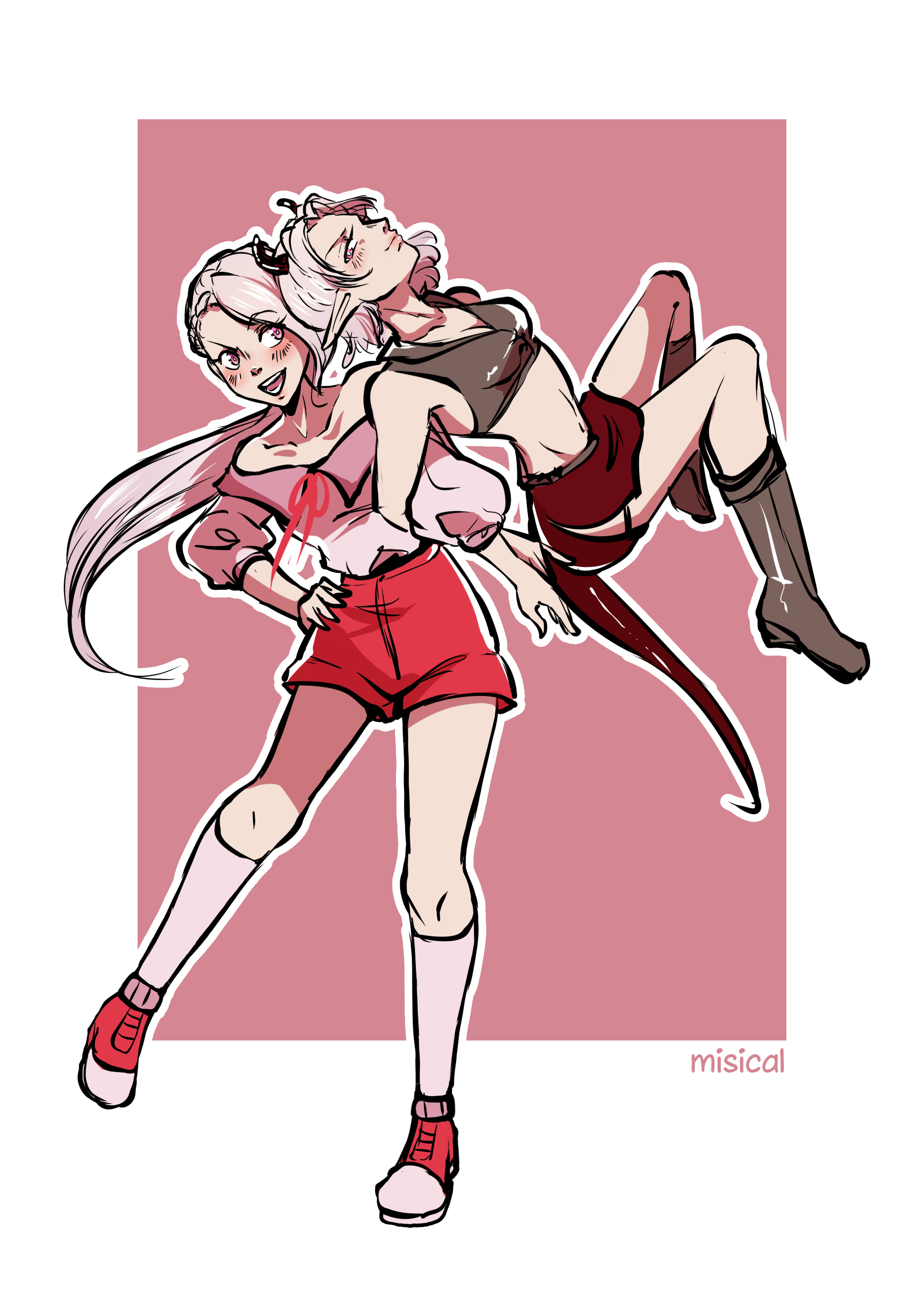 Léa and MissMoonlight by Misical (https://bsky.app/profile/misical.bsky.social)