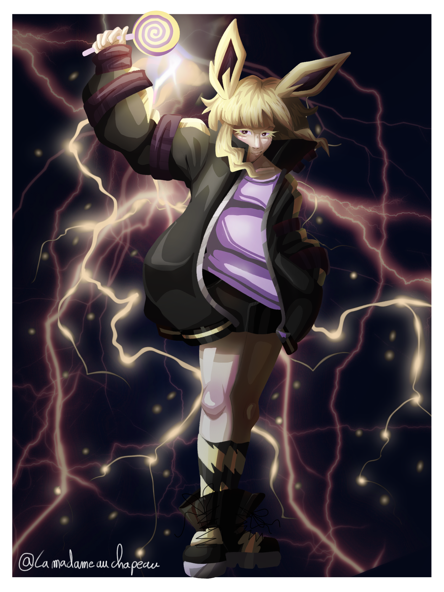 Denki by La Madame au Chapeau (https://linktr.ee/La_madame_au_chapeau)