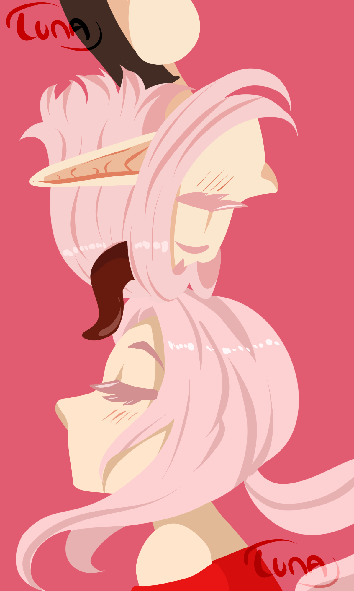 MissMoonlight and Léa by Lunasteria (https://twitter.com/Lazuzulie)
