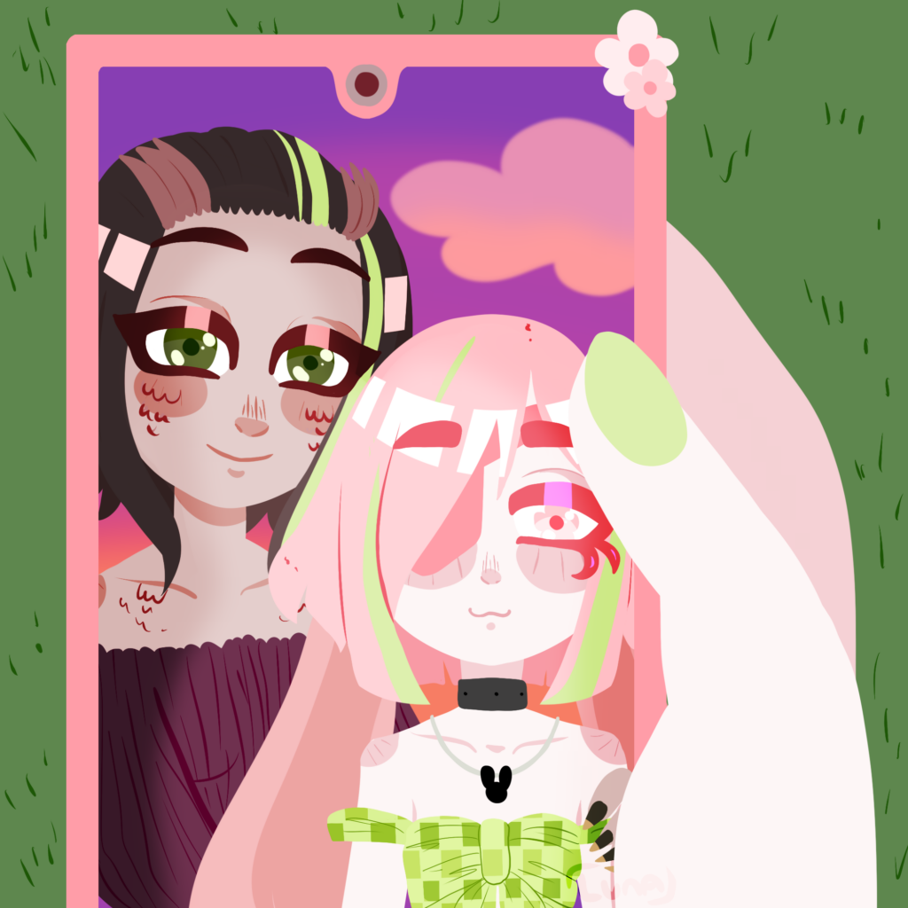 Astra and Nikita by Lunasteria (https://twitter.com/Lazuzulie)