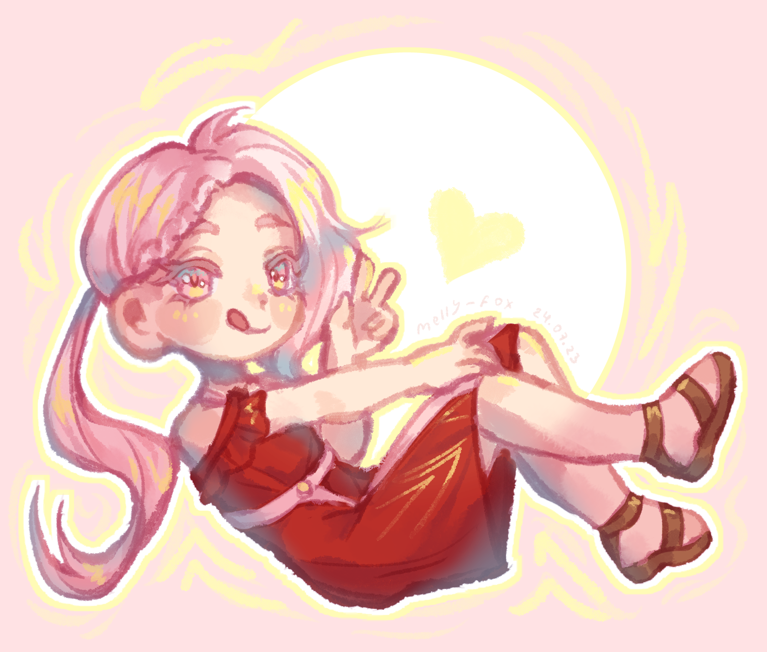 Léa by Melly fox (https://artfol.app/@melly_fox)
